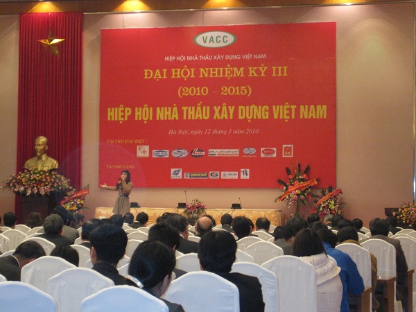 Zamil Steel Buildings Vietnam sponsored the “Congress tenure III, Vietnam Association of Construction Constructor”