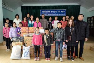 Zamil Steel visited Hy Vong Orphanage