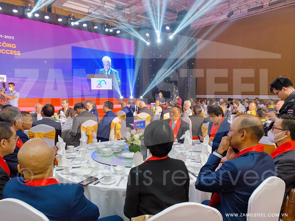 Nhà thép tiền chế Zamil Steel Việt Nam nhận giải rồng vàng 2021