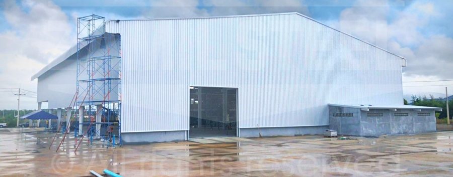 Mixed brick steel structures project by Zamil Steel Buildings Vietnam in Thailand