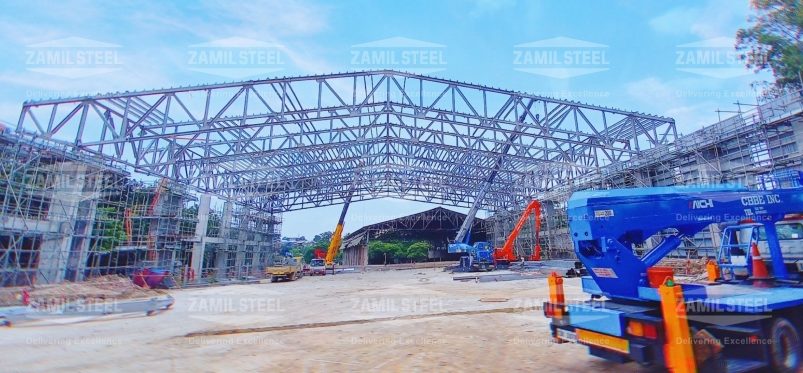 Structural Steel Warehouse building by Zamil Steel Philippines